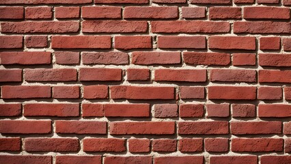 Fototapeta premium A brick wall with a few missing bricks