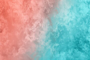 Abstract background image of pink and blue paint mixing together on a wall, great for projects related to art, painting, or design