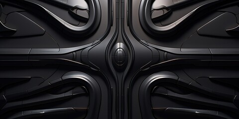 Future galaxy space ship sci fi panel decoration background view