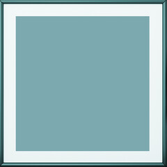 Minimalist frame mockup, poster mockup, blank frame, 3d render