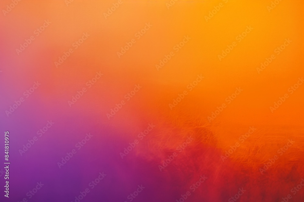 Poster smooth gradient background transitioning from purple to orange with a textured effect. perfect for a