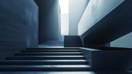 Minimalistic Abstract Architecture Desktop Wallpaper, Geometric Shapes, Monochromatic color, Modern Simplicity, banner design, brochure, pattern design, web, wallpaper, background template