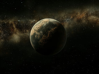 Obraz premium Alien Planet, Generative AI Illustration