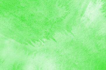 Abstract green watercolor background texture