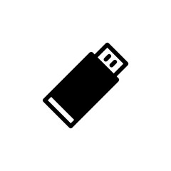USB flashdisk icon with simple and modern design 