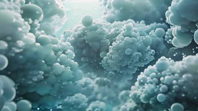 Charts and diagrams revealing the prevalence of microplastics in different regions of the ocean line the walls of a lab sparking discussions a scientists.