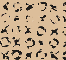 Abstract graphical seamless pattern. vector illustration