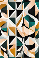 Generative AI A unique boho minimalist artwork featuring a simple yet rich blend of natural elements, geometric motifs, and tranquil color palette, A distinctive boho minimalist piece, Cool Boho Arts
