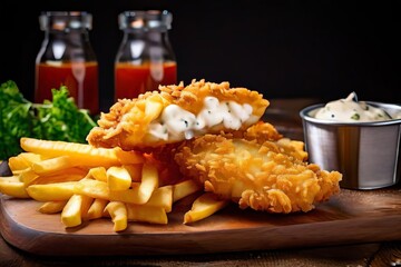 fish and chips british national food