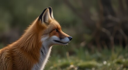 Fototapeta premium red fox portrait