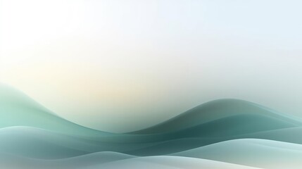Naklejka premium Gentle Waves Flow Gracefully With Abstract Background