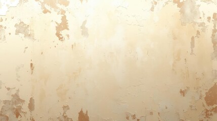 Beige Wall with Texture Creates Background with Abstract Elements