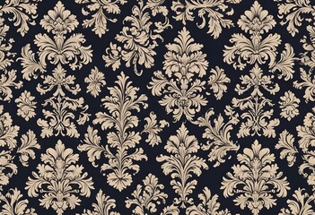Modern vector flower seamless pattern element. Elegant texture for backgrounds. Classical luxury old-fashioned floral ornament, seamless texture for wallpapers, textiles, wrapping
