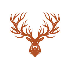 deer vector head