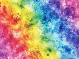 Rainbow tie dye pattern background 