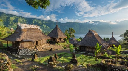 Immersive Journey Through Flores: Capturing Cultural Heritage Sites and Traditional Villages Through the Lens of Exploration Photography