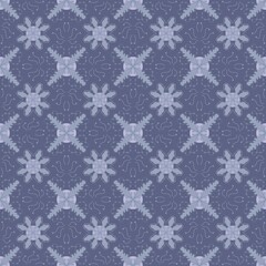 seamless pattern with snowflakes