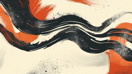 Obraz premium Vintage hand drawn stroke with abstract effect for wallpaper covers bags and packaging design