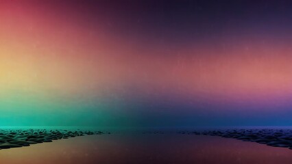 Obraz premium 3D Abstract Futuristic Various Shapes with Beautiful Gradation Colors Background