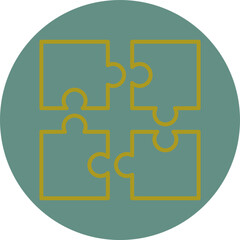 Jigsaw icon Design