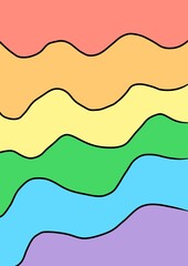 Background rainbow 7