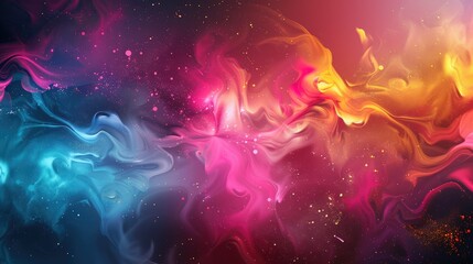 Abstract and colorful background for naming captioning or titling purposes