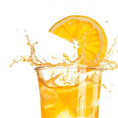 orange juice splash
