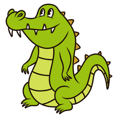 crocodile animal cute cartoon