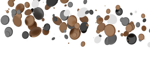  Sky confetti flying in the sky during Pride parade