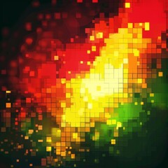 abstract pixel art background 