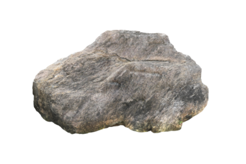 rock isolated transparency background..