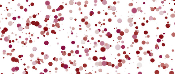 confetti png. red confetti falls from the sky.