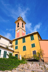 Church of San Michele Arcangelo pieve ligure Italy