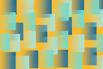 Abstract geometric background in shades of yellow and blue