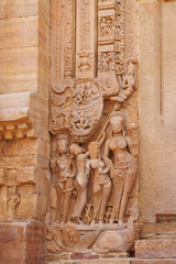Exterior of the Teli Ka Mandir temple in Gwalior Fort in Gwalior, Madhya Pradesh, India, Asia