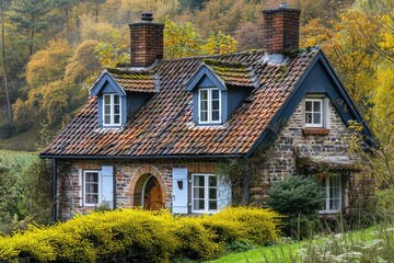  A quaint cottage in the countryside