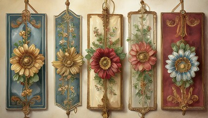pattern with flowers