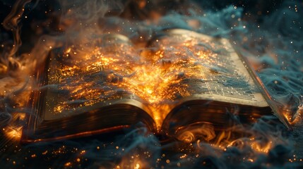 Burning book