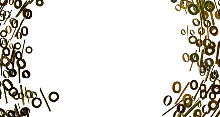 Blurred sale background. 3d