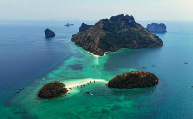 Aeral View Of Thale Waek, Thailand
