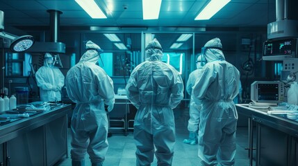 Team of a doctors