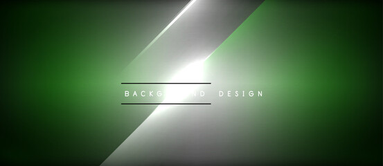 Neon dynamic diagonal light rays background. Techno digital geometric concept design for wallpaper, banner, presentation, background