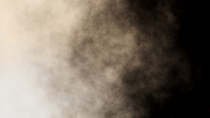 fog or smoke on black background.hell sky.	
