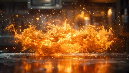 Efficiency Unleashed, burst of energy emanating from energy-efficient appliances and devices, 