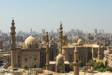 The Mosque Madrassa of Sultan Hassan and Mosque Al-Rifai in Cairo, Egypt