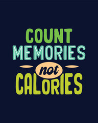 Fototapeta premium Best-selling typography t-shirt design about food and eating habits.