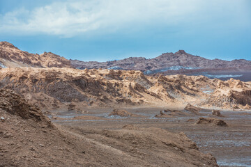 View of the Vallecito at the Atacama Desert - Atacama, Chile