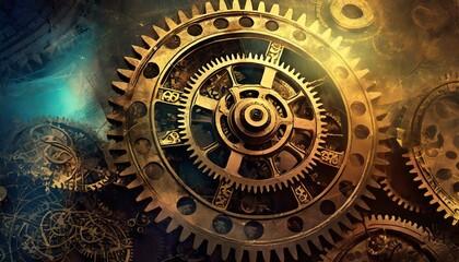 Obraz premium gears and cogs
