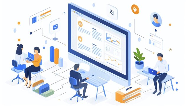 Comprehensive HR management system with employee selfservice portal, profile updates, and document management