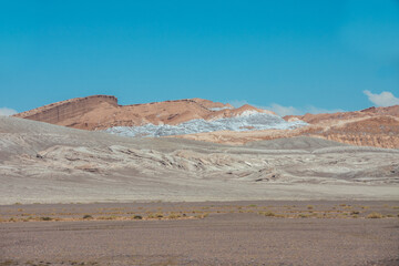 View of the Vallecito at the Atacama Desert - Atacama, Chile